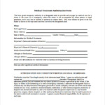 16 Medical Authorization Forms Sample Templates