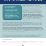 Aligning In Action Rocky Mountain Health Plans RWJF Alignment