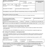 Application For Canada Pension Plan Disability Benefits Fill Out And