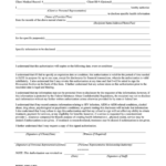 Authorization To Disclose Health Information Printable Pdf Download