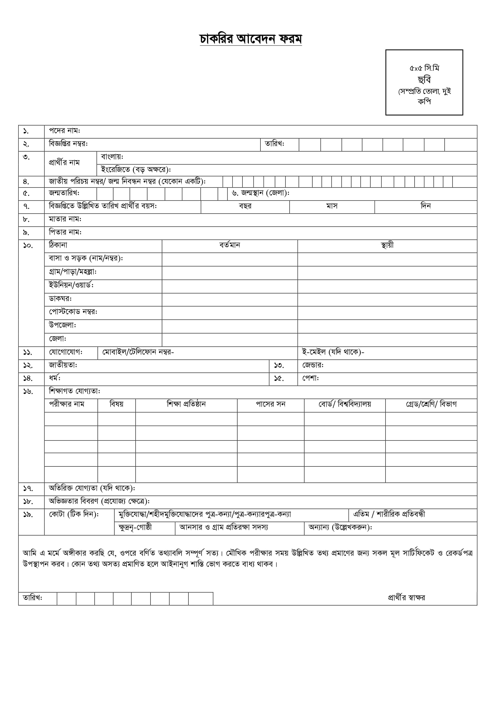 Bangladesh Tea Board Job Circular 2019 Jobs Test Bd