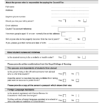 Bolton Council Tax Exemption Application Form