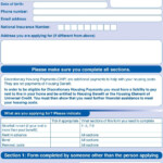 Bradford Council Housing Benefit Application Form