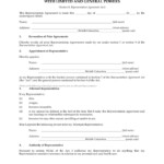 British Columbia Representation Agreement Package Section 9 Legal