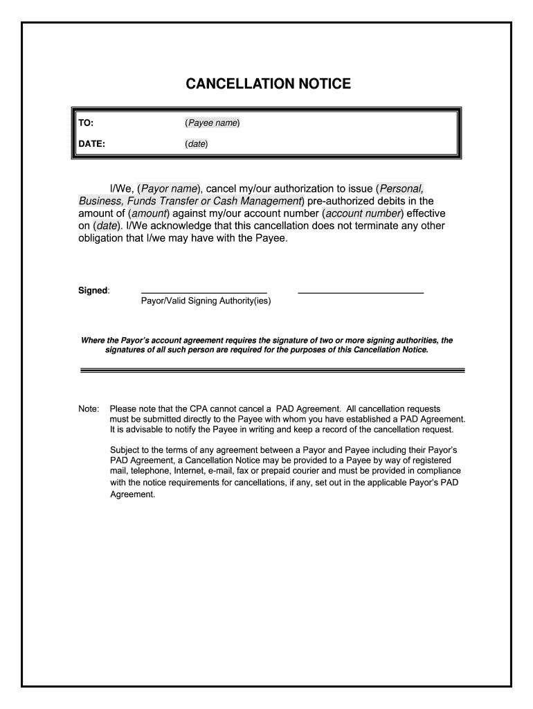 Cdnpay Ca Cancellation Form 2020 Fill And Sign Printable Template