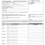 Child Care Benefit Application Form