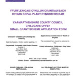 Childcare Providers Carmarthenshire Family Information Service