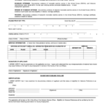 County Of San Luis Obispo Veterans Preference Form Printable Pdf Download