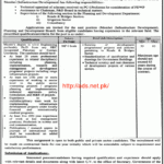 Download Application Form Punjab Government Planning Development