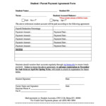 Editable Payment Agreement 40 Templates Contracts Templatelab