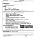 Emergency Health Care Plan Form Printable Pdf Download