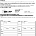 Fill Free Fillable Braintree District Council PDF Forms