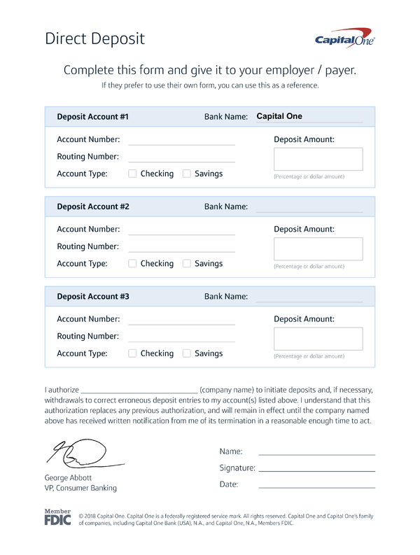 Fill Free Fillable Capital One PDF Forms