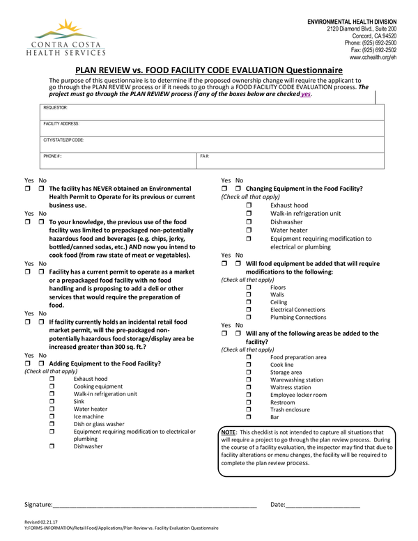 Fill Free Fillable Contra Costa Health Services PDF Forms