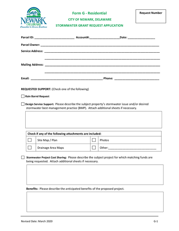 Fill Free Fillable Forms City Of Newark