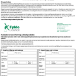 Fill Free Fillable Fylde Borough Council PDF Forms