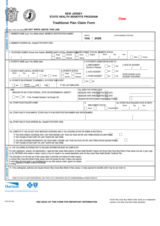 Plan Direct Claim Forms 5449