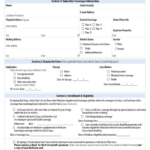 Fillable Form 280 277 Bcbs Vermont Medigap Blue Application And