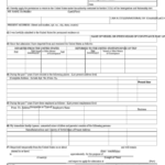 Fillable Form I 191 Application For Advance Permission To Return To