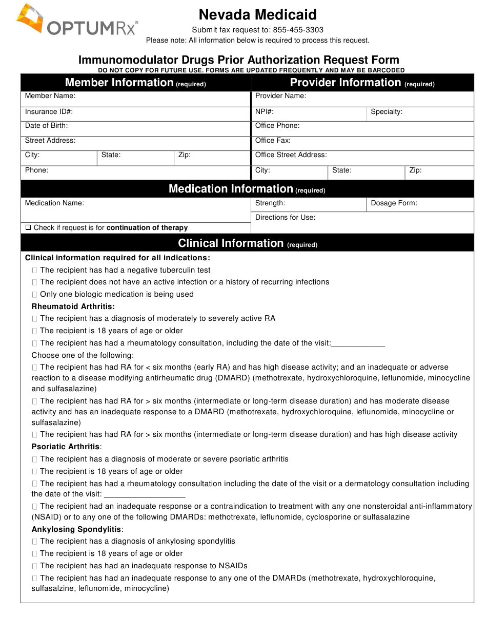 Form FA 157 Download Printable PDF Or Fill Online Immunomodulator Drugs 