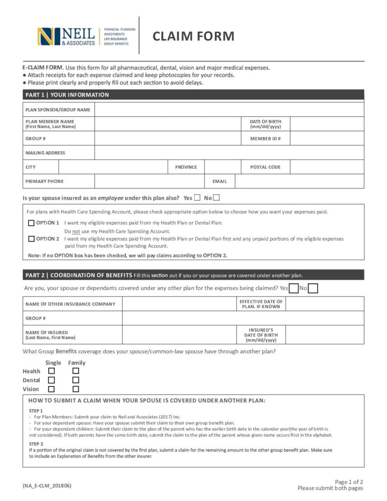 Forms Links Neil Associates Insurance Wealth Solutions 