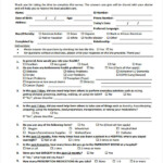 FREE 39 Health Assessment Form Samples In PDF MS Word