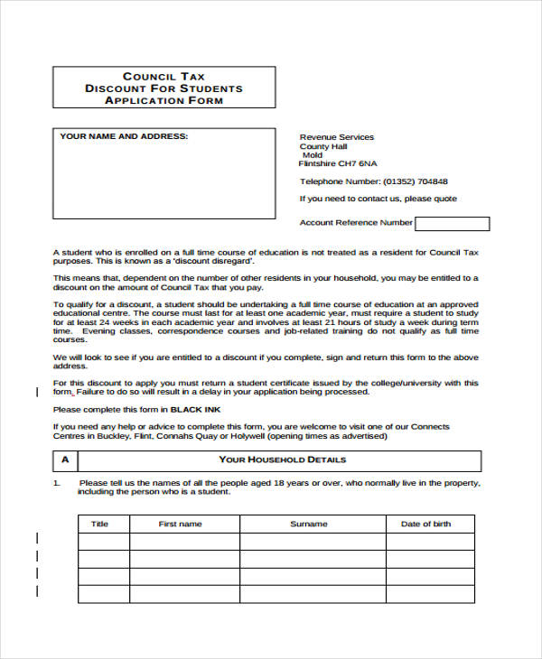 FREE 42 Student Application Forms In PDF MS Word Excel