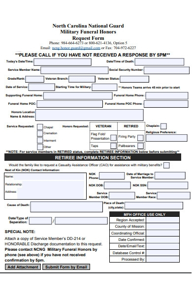 FREE 51 Funeral Forms In PDF MS Word