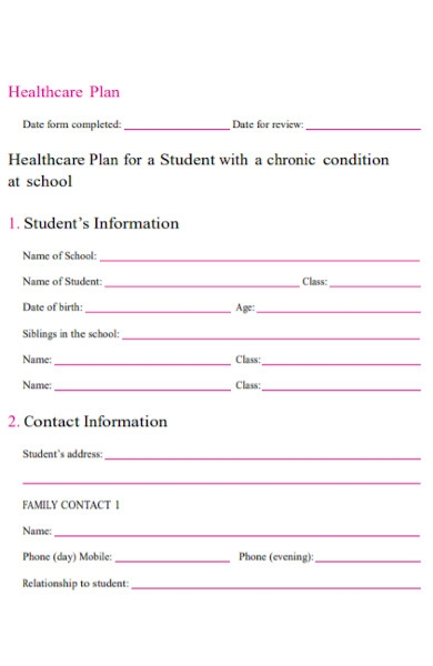 FREE 51 Plan Forms In PDF MS Word Excel