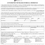 FREE 7 Sample Medical Information Release Forms In MS Word PDF