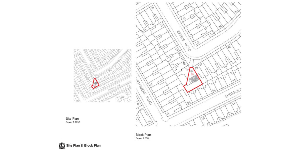 Hammersmith Fulham council Site and Block Plan Extension 