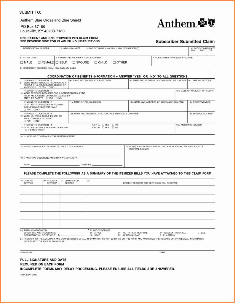 Health Plans Inc Prior Authorization Form Lovely Fillable Auto