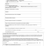Individual Health Care Plan Form Printable Pdf Download
