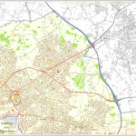 London Havering Northern Sheet Borough Map Stanfords Print On