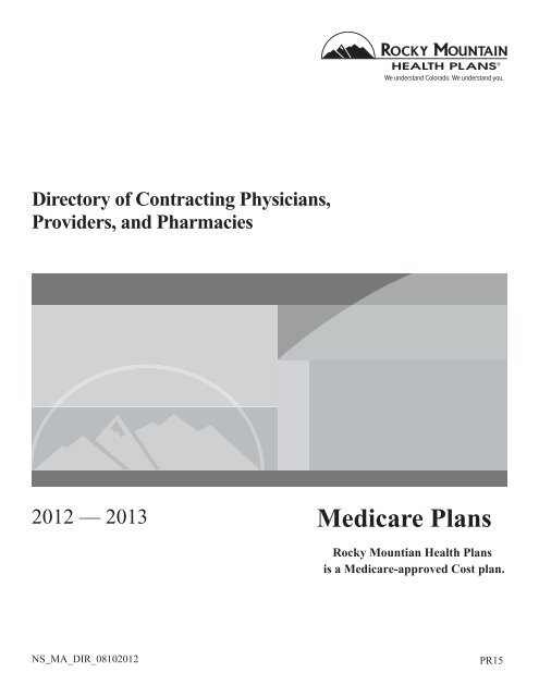Medicare Plans 2012 2013 3 56 Mb Rocky Mountain Health Plans