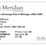 Michigan Information Meridian Health Plan