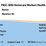 PASC SEIU Plan ID Card L A Care Health Plan