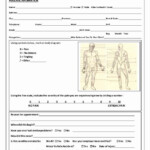 Patient Information Form Template Fresh New Patient Intake Form Word