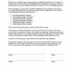 Payment Plan Agreement New Payment Agreement 40 Templates Contracts