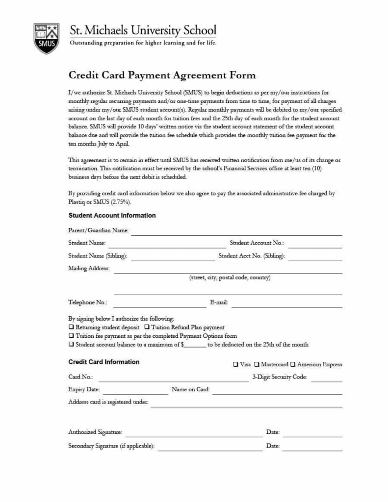 Payment Plan Agreement Template Top Payment Agreement 40 Templates 
