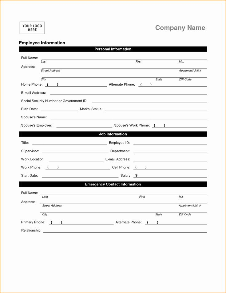 Personal Info Forms Template Best Of 5 Information Sheet Template In 