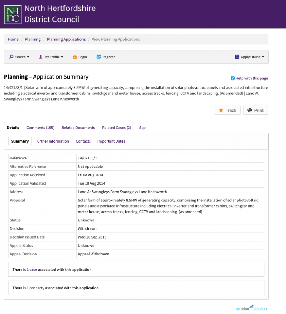 Planning And Application Documents North Hertfordshire District Council