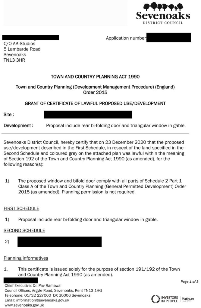 Planning Application Approved Lewisham London Borough Council