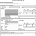 Planning Application Form 1