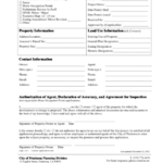 Planning Division General Application Form Printable Pdf Download