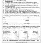 Plymouth Motorcycle Club Application Form By Plymouth Motorcycle Club