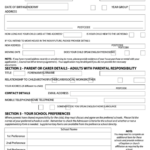 Rochdale Metropolitan Borough Within Year Transfer Application Form