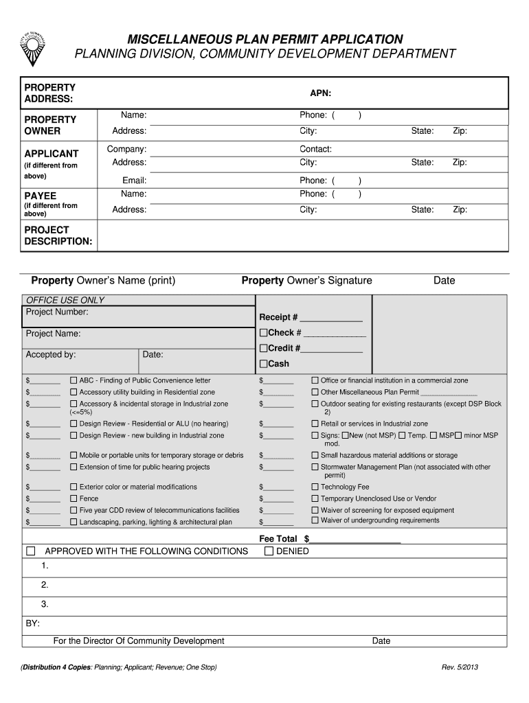Sunnyvale Building Permit Application Fill Online Printable 
