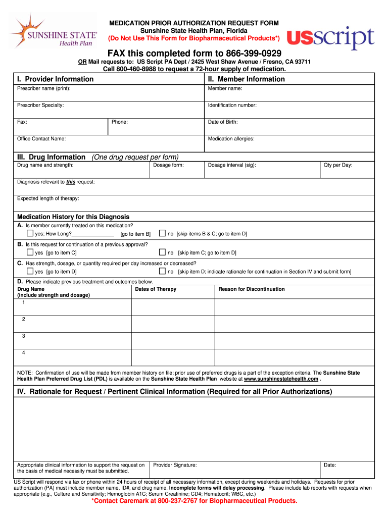 Surescripts Prior Authorization Form Fill Online Printable Fillable