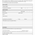 Tenant Information Sheet Template Best Of Tenant Application Form 9